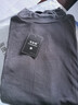【加厚卫衣款】深冬季半高领真德绒加厚加密男装卫衣T恤打底发热 深灰色 XL 实拍图