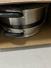 九阳（Joyoung）蒸锅不锈钢蒸锅家用炖汤蒸馒头包子鱼三层大容量汤锅28cm 实拍图