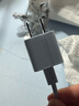 倍思小酷 苹果充电器氮化镓pd20W套装iphone14快充线充电头适用13/12ProMax手机Type-C插头iPad 蓝色 实拍图