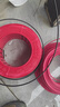 德力西（DELIXI）电线电缆ZC-BV4平方阻燃单芯单股家用铜芯电线 100米红色火线  实拍图