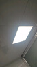 正泰（CHNT）集成吊顶灯LED平板灯厨卫灯面板灯铝扣板嵌入式天花厨房卫生间灯 【暖白光+超薄边框】30*30CM  18W 实拍图