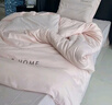 红豆A类抗菌大豆纤维被子春秋被冬被棉被褥加厚四季通用被芯家用双人 婴儿粉 1.8*2.2m冬被/约8斤 实拍图