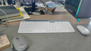罗技（Logitech）K580无线蓝牙超薄静音键盘 办公键盘笔记本电脑手机Mac平板ipad键盘双模外接键盘薄膜便携多屏家用 键鼠套装-芍药白【K580+Pebble】 实拍图