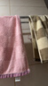 金号毛巾 115g 3A抗菌A类纯棉快速吸水洗脸面巾 2条装72*35cm棕+紫 实拍图