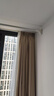 MYMOODHOUSE伸缩晾衣杆浴帘杆免打孔窗帘杆衣柜挂衣杆阳台支撑杆白色90-160 实拍图