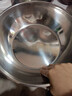 【不锈钢】和面盆厨房烘焙家用火锅盆洗菜打蛋汤锅盆醒面盆料理盆 30cm【热卖款】不锈钢 和面盆 实拍图