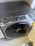 海尔（Haier）全自动滚筒洗衣机洗烘一体机带烘干10公斤滚筒超薄一级家电国补贴 智能投放XQG100-HD25C 实拍图