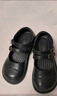 斯纳菲儿童皮鞋秋季女童公主鞋中大童舒适休闲鞋女孩透气单鞋黑色32 实拍图