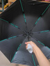 HDIRXG全自动雨伞遮阳伞超大号加固加厚结实男女学生抗风防晒折叠太阳伞 196骨至尊款-防回弹节节收-米色 实拍图