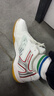 kawasaki川崎羽毛球鞋防滑耐磨男女同款运动训练鞋003 专业款白色 41  实拍图