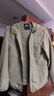 佐丹奴防风夹克男秋冬新款户外破骨拉链风衣宽松连帽外套01075749 实拍图