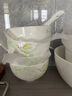 华光泡面碗汤碗碟盘 筷勺 盘碟碗厨具套件 中式骨瓷家用餐具 白玉兰 8英寸汤碗 实拍图