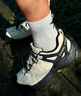 骆驼（CAMEL）云山2代王俊凯同款男鞋登山鞋加绒防滑运动户外休闲增高女徒步鞋 G15AX48081 米白/黑【四季款】 41 实拍图