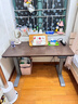 乐歌电动升降桌站立式电脑桌办公桌书桌 E5-N/1.2m实木黑胡桃木色 实拍图