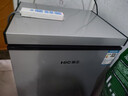海正冰柜家用小型大容量冷柜卧式 冷藏冷冻转换柜 卧式保鲜柜节能 母乳柜 冷藏冷冻双温 106L 丨一级能效丨冻肉约100斤 实拍图