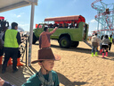千姿娇媚西部牛仔帽通用夏户外遮阳帽草原蒙古帽骑士帽旅游帽子舞台帽通用 咖啡 成人款牛仔帽 实拍图