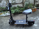 绿源【向往的生活推荐品牌】电动滑板车锂电池便携可折叠电动车成人两轮代步车迷你电动车 48V/240-250里/1000W/智能AI/超轻铝合金 实拍图