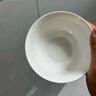 斯凯绨（Sky Top）米饭碗陶瓷小汤碗骨瓷纯白家用乔迁酒店餐具4.5英寸金钟碗4件套装 实拍图