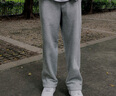 森马（Semir）休闲裤男发热抑菌针织卫裤宽松直筒裤25冬长裤子百搭109725127104 实拍图