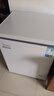 美的（Midea）143升冰柜低霜家用囤货小冷柜冷藏冷冻两用一级能效母乳小冰箱BD/BC-143KMD(E)家电国家补贴20% 实拍图