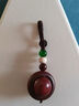 时来远转钥匙扣挂件小叶紫檀木质纹理红木汽车挂件男女挂饰吊坠 【可转动】檀木钥匙扣 实拍图