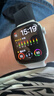 Apple/苹果 Watch Series 10 智能手表GPS款42毫米银色铝金属表壳丹宁色运动型表带M/L MX1K3CH/B 实拍图