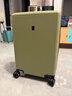 地平线8号（LEVEL8）行李箱男女密码学生登机箱20英寸旅行者经典PC万向轮拉杆箱芥末绿 实拍图