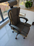锦汐电脑椅办公椅子电竞椅家用人体工学椅老板椅主播靠背椅皮革转椅 灰色+4级杆+乳胶+脚踏【大满配】 实拍图