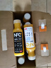 农夫山泉 100%纯果汁NFC果汁300ml*12瓶缤纷礼盒(6橙汁+6芒果汁)热门商品 实拍图