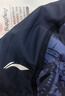 李宁（LI-NING）游泳帽儿童舒适护耳不勒头印花布泳帽男女童游泳装备 6112 深藏青 实拍图