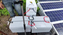 糜鸿MieHone太阳能发电系统家用全套220v一体机 太阳能板+蓄电池+控制器 1000瓦输出+200瓦板子+100安时电池 实拍图