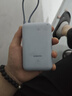 小米（MI）【3C认证】小米充电宝移动电源 10000  自带线双向快充口袋版  浅咖色 可上飞机/火车 实拍图