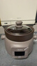 美的（Midea）煲汤电炖锅3-4人用  家用电砂锅煲汤锅炖汤蛊电炖锅 慢炖多功能煮小米粥  可预约保温 【紫砂内胆】DGE2056 2L 实拍图
