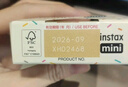富士（FUJIFILM） instax 拍立得 mini 相纸 相机花边相纸用于mini7+/7s/7c/8/9/11/12/40/90/EVO/liplay等型号 10张糖霜彩粒+mini相册+PV 实拍图