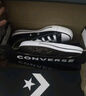 匡威（Converse）官方All Star经典帆布男女低帮休闲运动鞋黑色101001 101001/黑色 39.5 实拍图