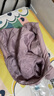 雪中飞男女立领秋羽绒百搭轻薄鸭绒立领修身轻盈隐藏式口袋 X-螺甸紫|6311-女 XL 180/100A 实拍图