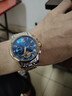 欧利时（OLEVS）瑞士认证品牌手表男机械表全自动夜光防水多功能男士手表高档男表 升级加强版-钢带间蓝-终身保 实拍图