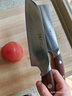王麻子菜刀家用 厨房专用水果三德刀 厨师料理辅食刀切肉切片切菜小厨刀 实拍图