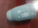 【京东物流送货上门】萌萌兔卡通水杯女牛奶玻璃杯创意便携杯子 蓝色萌萌兔 330ml 1只 实拍图