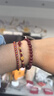 金石灵朱砂手串护身符男女款紫金砂转运珠佛珠情侣手链本命年生日礼物 实拍图