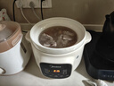 美的（Midea）电炖锅电煮锅 电炖盅 白瓷煮粥炖汤盅煲汤锅3L大功率微压直炖陶瓷煲汤炖汤一体多功能锅MD-DGE3058 实拍图