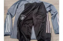凯日虎（KAIRIHU） 足球训练服长袖德国足球服套装男比赛队服秋冬阿根廷球衣跑步服 2601#德国灰光板带队徽 2XL码(175-180)cm 实拍图