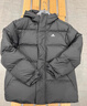 adidas 拒水防泼防风保暖鸭绒羽绒服面包服男女同款阿迪达斯官方   黑色   S 实拍图