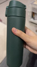 虎牌（TIGER）保温杯 轻量型不锈钢真空一键开启弹盖杯 MOY-A48C-GZ雨林绿480ML 实拍图
