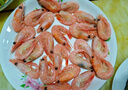 仁豪水产【源头直发】熟冻北极甜虾 150/180规格 净重3斤 解冻即食 冰虾 实拍图