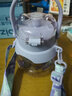 哈尔斯（HAERS） 星语随手杯Tritan高颜值大容量塑料水杯双饮夏日杯子g 暗夜灰1L【Tritan材质】 实拍图