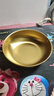 【韩剧同款】加厚不锈钢干锅海鲜锅火锅金色平底浅锅双耳锅泡面锅 豪华升级款24cm【金色】双柄汤锅 实拍图