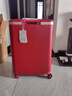 爱可乐（Echolac）明星同款大容量行李箱出国旅行箱王朝防刮拉杆箱红色24吋PC142 实拍图