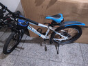 凤凰（Phoenix）儿童自行车山地车男女学生脚踏车6-15岁童车 霸道 白蓝色 22寸 实拍图