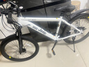 Jeep吉普山地车自行车学生成人减震碟刹通勤变速越野青少年巡航者C800 巡航者-辐条轮-钢琴白 24寸(建议身高140-160cm) 24速运动版 实拍图